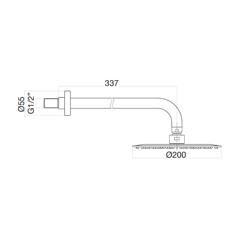 Товар: Верхний душ ультратонкий с кронштейном Fiore 30LI8630, лайм - фото 2 Верхний душ ультратонкий с кронштейном Fiore 30LI8630, лайм — фото 2, Верхние души