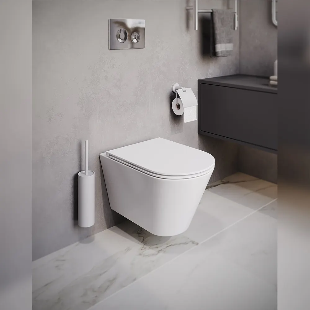 Унитаз подвесной Terminus Классик (Торнадо 3.0) 02W54x36W, белый — фото 10, Подвесные унитазы