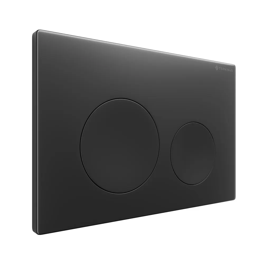 Товар: Клавиша смыва Terminus 62K24х16B, черный - фото 3 Клавиша смыва Terminus 62K24х16B, черный — фото 3, Кнопки смыва