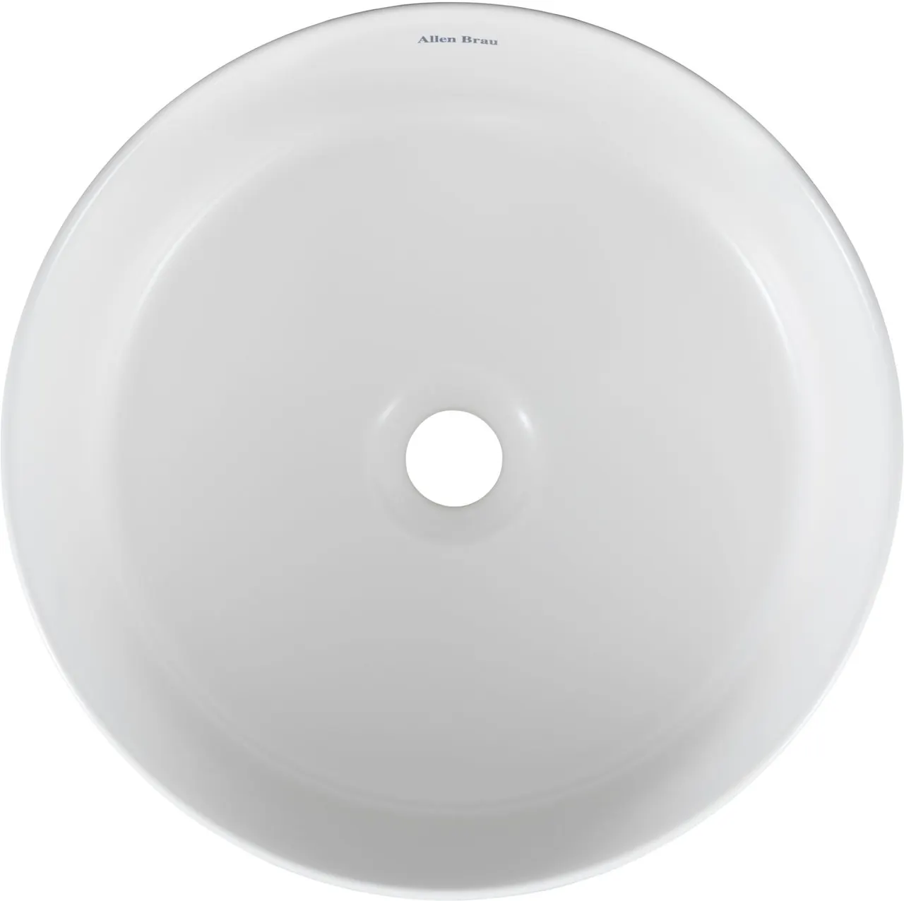 Раковина-чаша Allen Brau Fantasy Line 36 4.11032.21 Белая матовая — фото 4, Раковины накладные