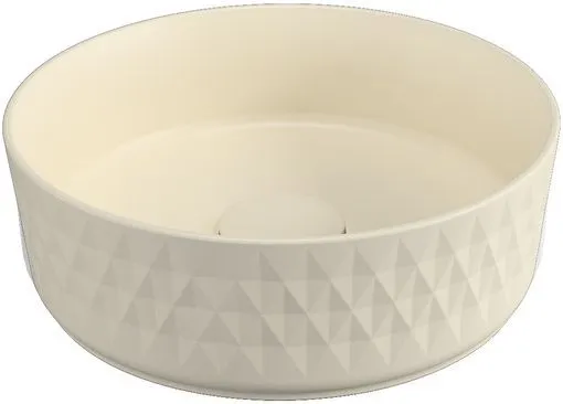 Раковина-чаша Allen Brau Fantasy Romb 36 4.11033.IV Айвори — фото 1, Раковины накладные