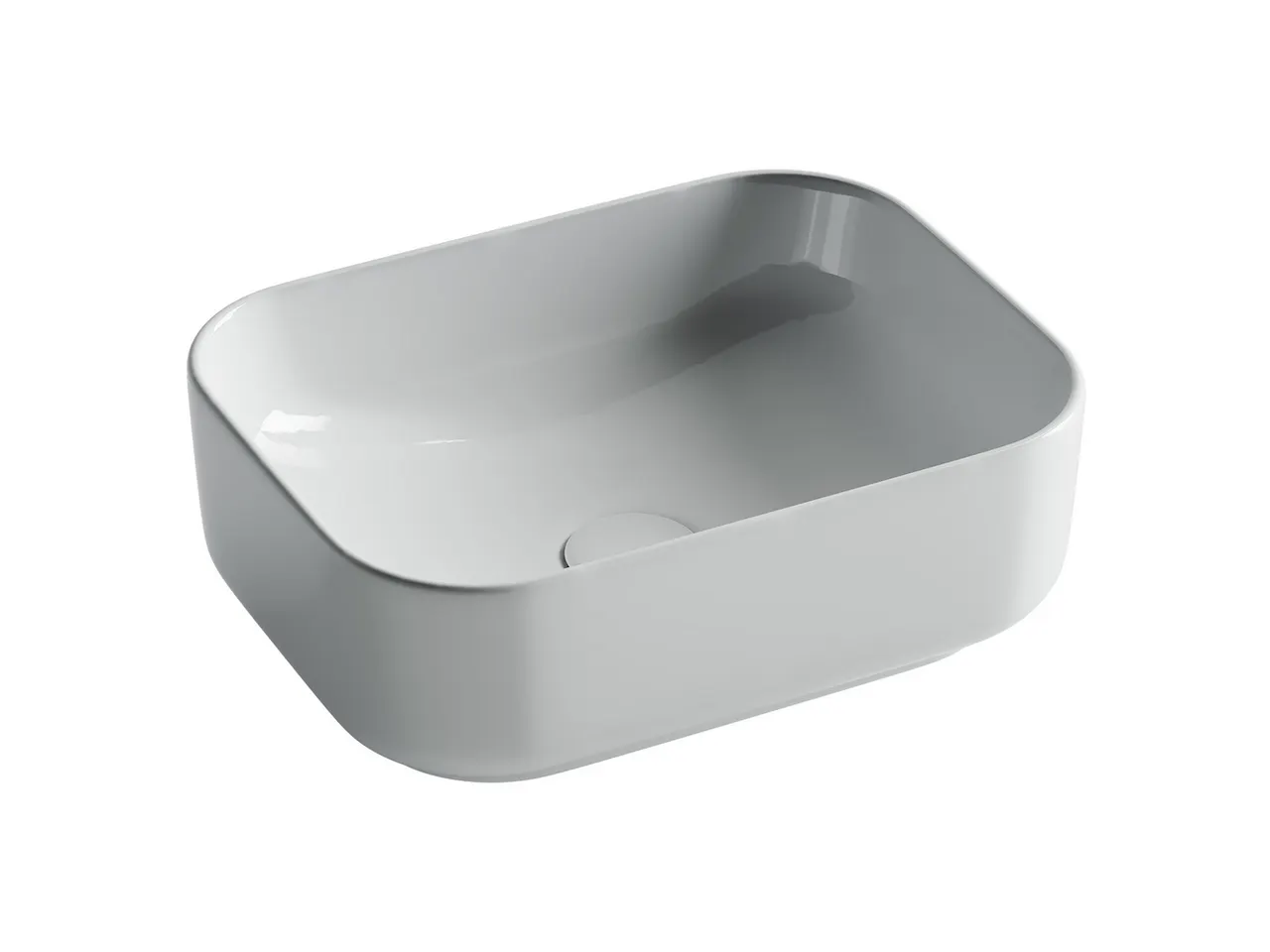 Раковина-чаша Ceramicanova Element 40 CN5042 Белая — фото 1, Раковины накладные