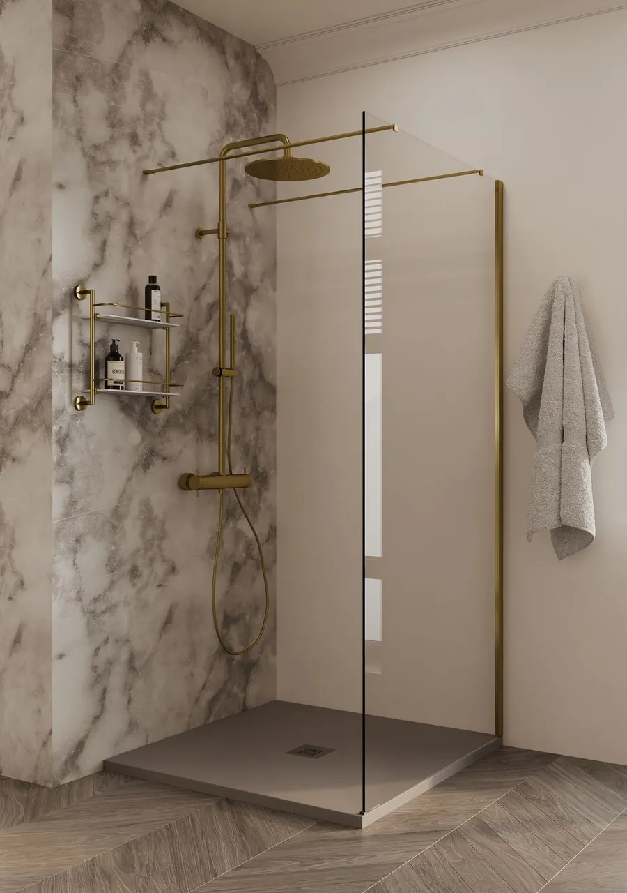 Товар: Душевая перегородка Allen Brau Infinity 2 100 3.21041.60 медь браш - фото 4 Душевая перегородка Allen Brau Infinity 2 100 3.21041.60 медь браш — фото 4, Душевые перегородки