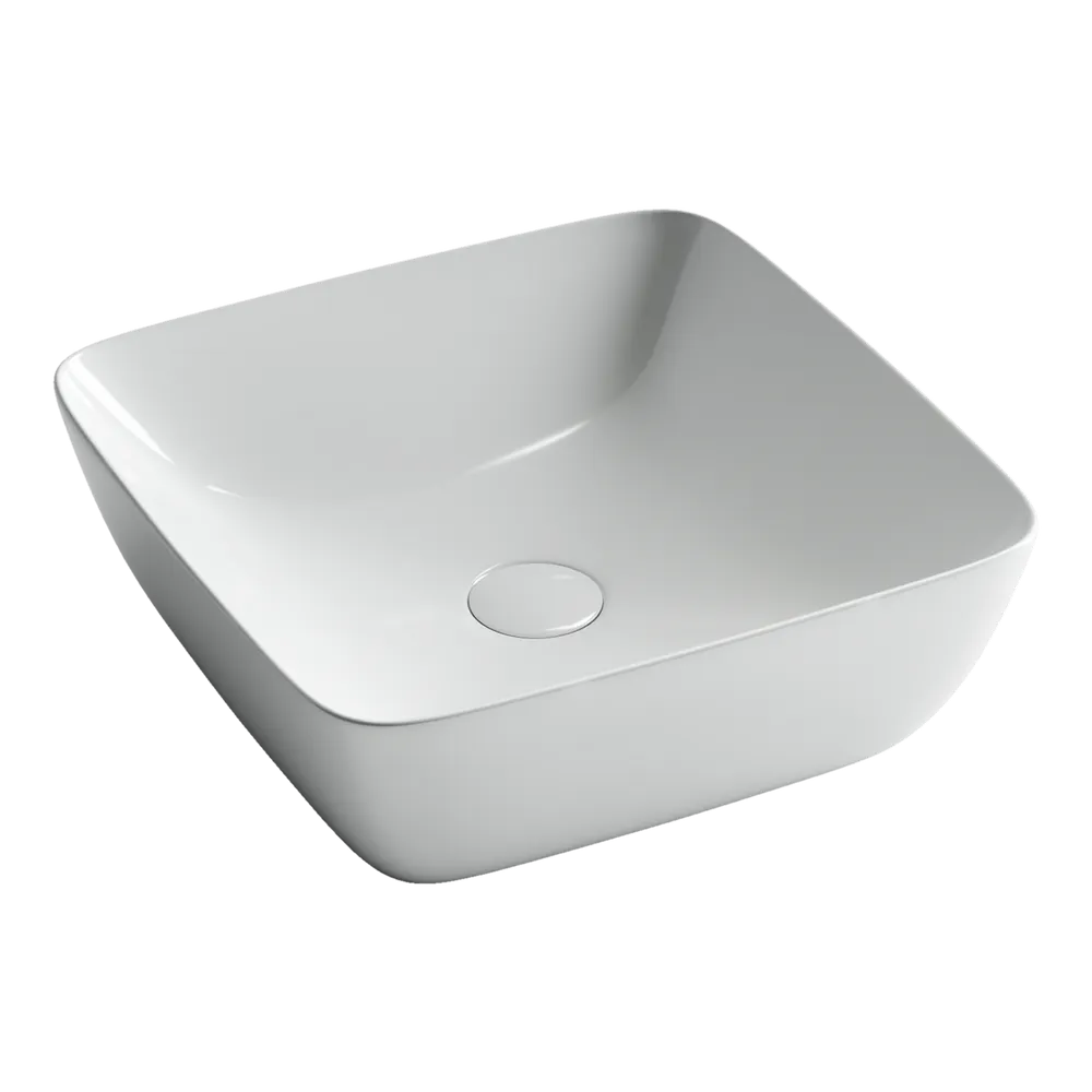 Раковина Ceramicanova Form 42 CN2002 Белая — фото 1, Раковины накладные