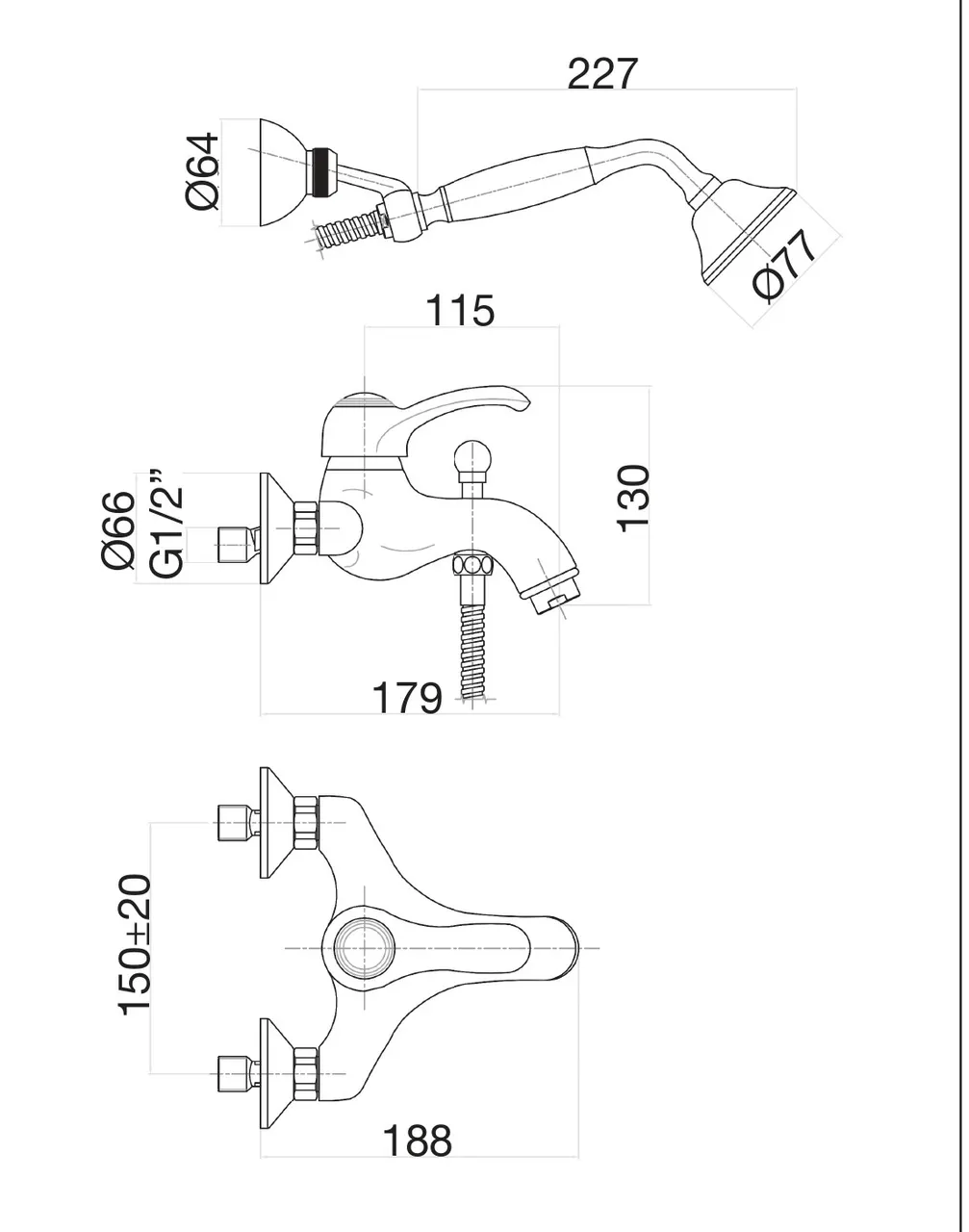 Товар: Смеситель для ванны Fiore JAFAR 47OO5104, золото - фото 2 Смеситель для ванны Fiore JAFAR 47OO5104, золото — фото 2, Смеситель для ванны