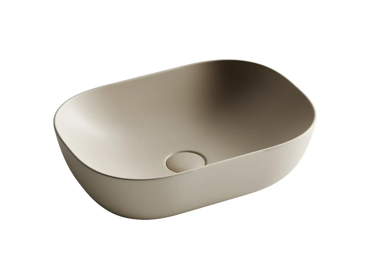 Раковина-чаша Ceramicanova Element 45 CN6009MC Капучино матовый — фото 1, Раковины накладные