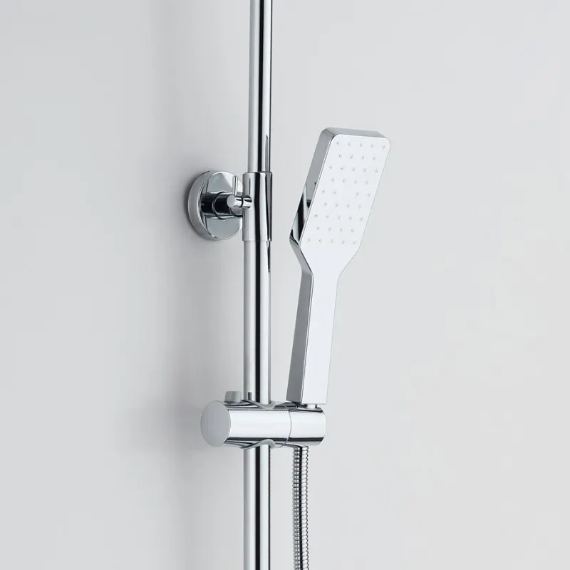 Товар: Душевая система Сантаком stOmega 7704, хром - фото 5 Душевая система Сантаком stOmega 7704, хром — фото 5, Душевые системы