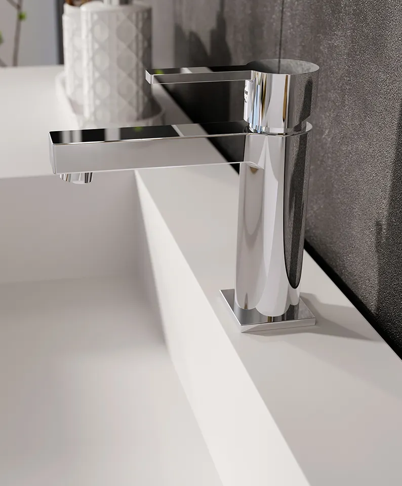 Товар: Смеситель для раковины Fiore KATANA 77CR7520, хром - фото 3 Смеситель для раковины Fiore KATANA 77CR7520, хром — фото 3, Смесители для раковины