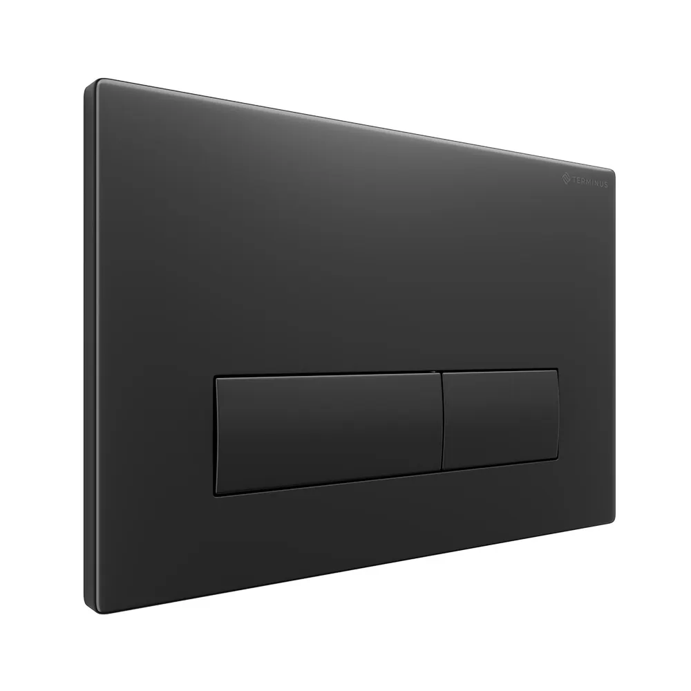 Клавиша смыва Terminus 72K24х16B, черный — фото 3, Кнопки смыва