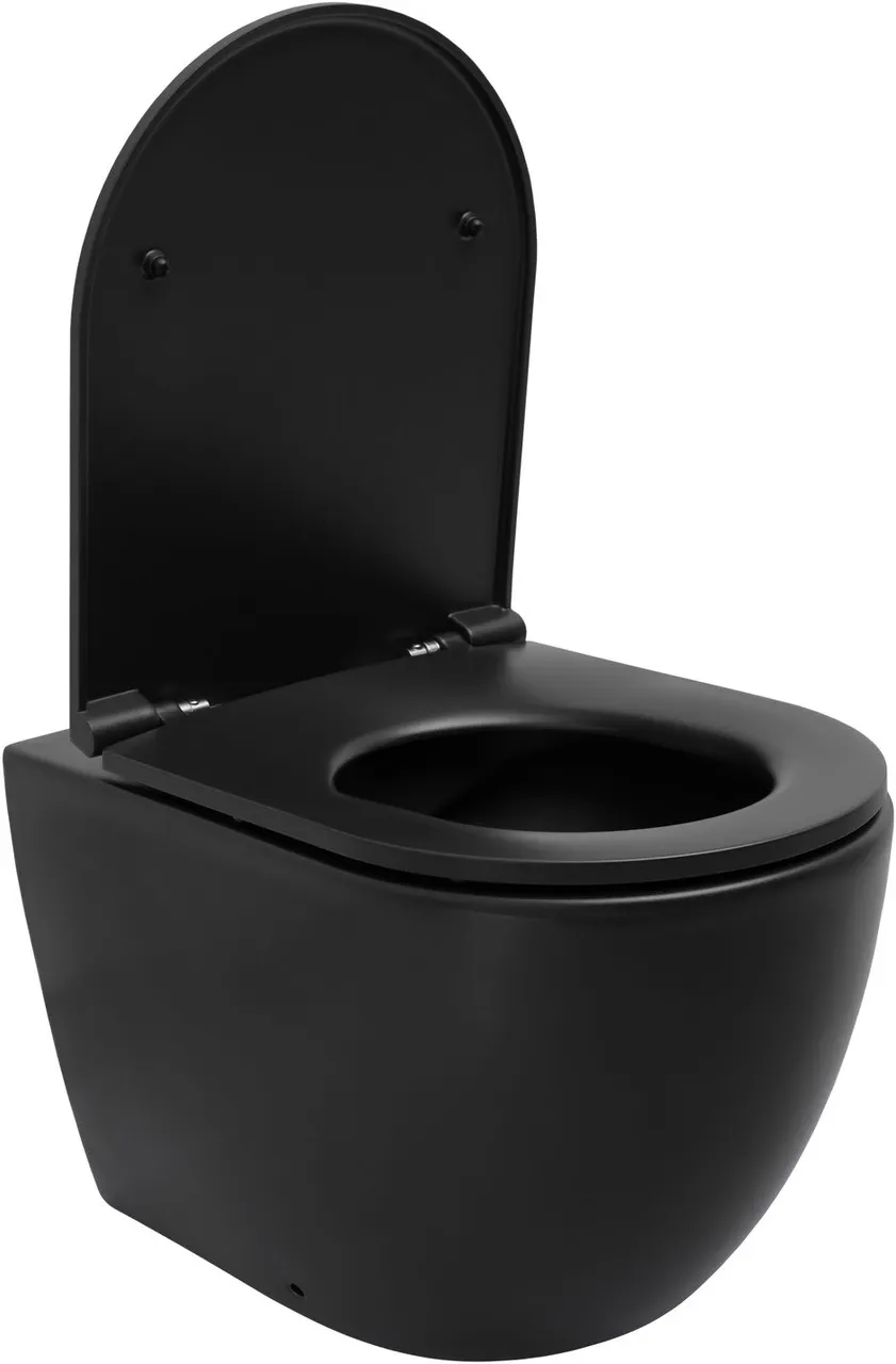 Товар: Унитаз Allen Brau Reality 4.32004.31 приставной Черный матовый без сиденья - фото 1 Унитаз Allen Brau Reality 4.32004.31 приставной Черный матовый без сиденья — фото 1, Приставные унитазы