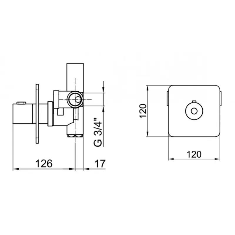 Товар: Смеситель для душа встраиваемый с термостатом Webert Living LV972101560, черный - фото 2 Смеситель для душа встраиваемый с термостатом Webert Living LV972101560, черный — фото 2, Смеситель для душа
