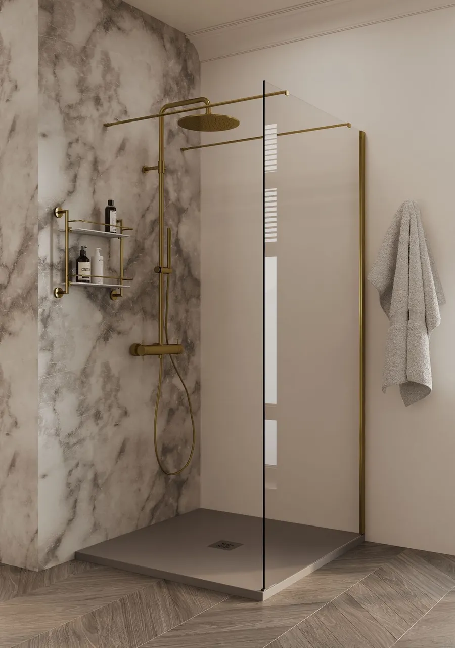 Товар: Душевая перегородка Allen Brau Infinity 2 100 3.21038.BA.T серебро браш - фото 2 Душевая перегородка Allen Brau Infinity 2 100 3.21038.BA.T серебро браш — фото 2, Душевые перегородки