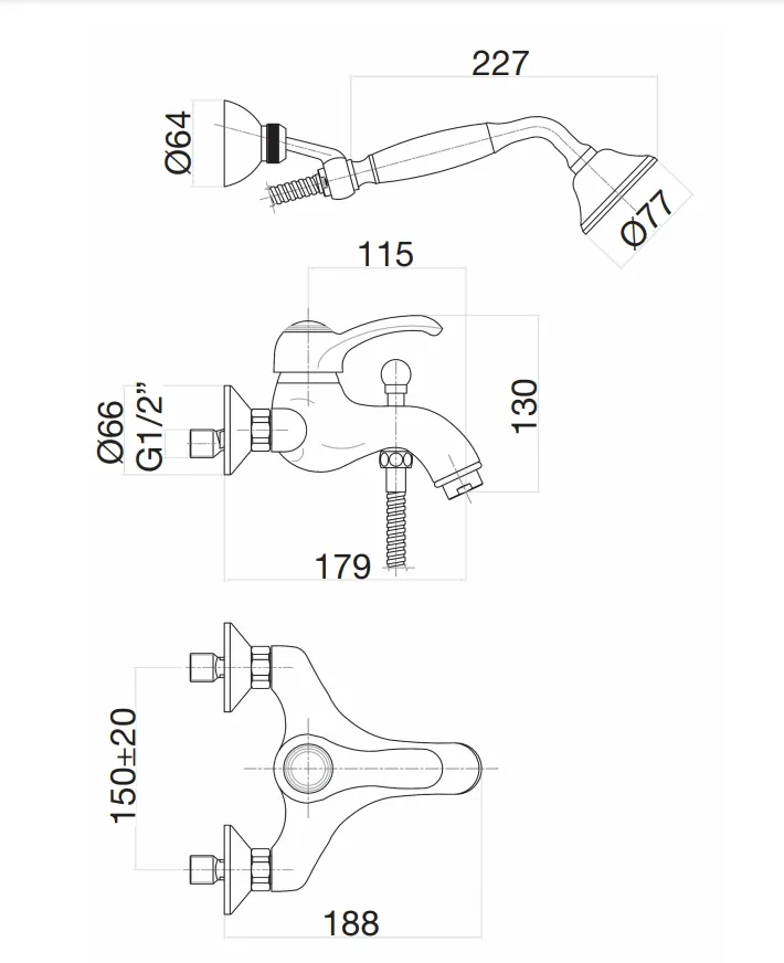 Товар: Смеситель для ванны Fiore Jafar 47CO5104, хром-золото - фото 2 Смеситель для ванны Fiore Jafar 47CO5104, хром-золото — фото 2, Смеситель для ванны