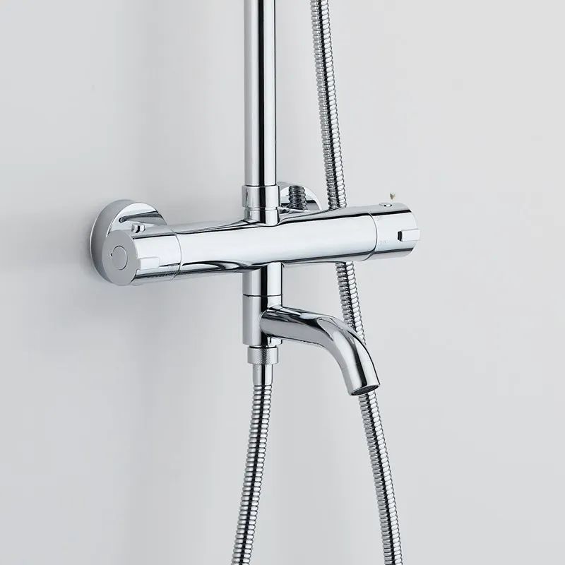 Товар: Душевая система Сантаком stOmega 7708, хром - фото 4 Душевая система Сантаком stOmega 7708, хром — фото 4, Душевые системы