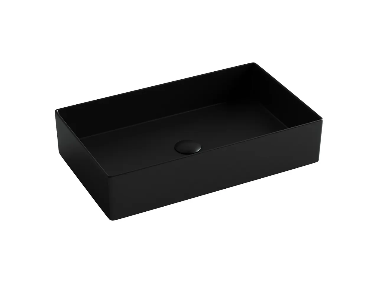 Раковина-чаша Ceramicanova Element 60 CN6070MB Черная матовая — фото 1, Раковины накладные