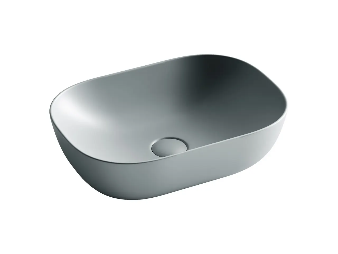 Раковина-чаша Ceramicanova Element 45 CN6009MH Антрацит матовый — фото 1, Раковины накладные
