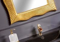 Зеркало Boheme Armadi Art NeoArt 70 563 с подсветкой Золото — фото 6, Мебель для ванной