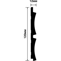Декоративная панель HIWOOD LV125 G387 2700x120x12 мм — фото 2, Панели
