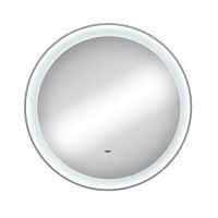 Товар: Зеркало Art&Max Napoli AM-Nap-600-DS-F-White с подсветкой с бесконтактным выключателем Белое матовое - фото 4 Зеркало Art&Max Napoli AM-Nap-600-DS-F-White с подсветкой с бесконтактным выключателем Белое матовое — фото 4, Мебель для ванной