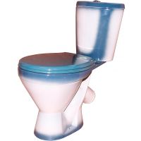 Унитаз компакт Rosa Элегант 4620008195711 Зеленый декор с бачком и сиденьем — фото 1, Напольные унитазы