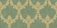 Обои Bernardo Bartalucci Cesara Флизелин (1,06*10,05) Зеленый, Дамаск арт-5011-7 — фото 2, Обои для стен
