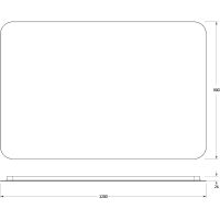 Товар: Зеркало Defesto Opti 120x80 DF 2810RH с подсветкой 38W-4500К/ИК - выключатель/Нейтральный белый свет - фото 3 Зеркало Defesto Opti 120x80 DF 2810RH с подсветкой 38W-4500К/ИК - выключатель/Нейтральный белый свет — фото 3, Мебель для ванной