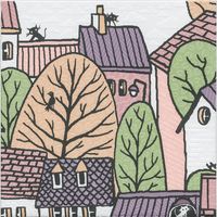 Керамический декор Kerama Marazzi Городок 1 матовый OS\A222\5009 20х20 см — фото 1, Керамическая плитка