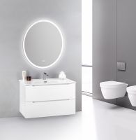 Зеркало BelBagno 75 с подсветкой с подогревом с сенсорным выключателем арт-SPC-VST-750-900-LED-TCH-WARM — фото 2, Зеркала в ванную комнату