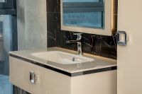 Тумба под раковину Boheme Armadi Art Lucido 100 770-100-CP подвесная Капучино — фото 10, Мебель для ванной