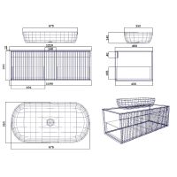 Товар: Столешница под раковину SanVit Ханекс S-008 120 hanex120 Белая - фото 4 Столешница под раковину SanVit Ханекс S-008 120 hanex120 Белая — фото 4, Раковины
