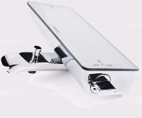 Смеситель для ванны Hansgrohe Ecostat Select 13141400 с термостатом Хром Белый — фото 4, Смесители