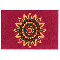 Коврик для ванной комнаты WasserKRAFT Isen 80х50 BM-4002 Цветок — фото 1, Коврики для ванной комнаты