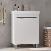 Товар: Тумба под раковину Volna Lake 60.2D tnLAKE60.2D-01 Белая - фото 3 Тумба под раковину Volna Lake 60.2D tnLAKE60.2D-01 Белая — фото 3, Тумбы под раковину