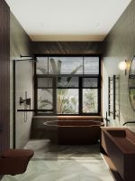 Товар: Душевая перегородка Maybah Glass MGD-721-6ш 690x1950 в широком профиле Черный стекло бронзовое - фото 3 Душевая перегородка Maybah Glass MGD-721-6ш 690x1950 в широком профиле Черный стекло бронзовое — фото 3, Душевые перегородки