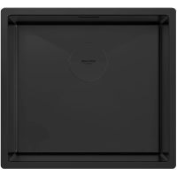 Кухонная мойка Paulmark Next 48 Uni PM214844-MBN Черная матовая — фото 1, Кухонные мойки