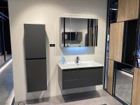 Товар: Зеркальный шкаф Orka Likya 100 3001090 с подсветкой Антрацит матовый - фото 4 Зеркальный шкаф Orka Likya 100 3001090 с подсветкой Антрацит матовый — фото 4, Мебель для ванной