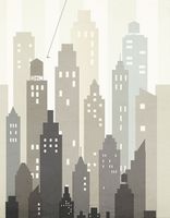 Товар: Фреска детская Ortograf Детские 33306 Фактура бархат FX Флизелин (2,1*2,7) Бежевый/Серый, Город - фото 2 Фреска детская Ortograf Детские 33306 Фактура бархат FX Флизелин (2,1*2,7) Бежевый/Серый, Город — фото 2, Фрески