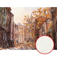 Фреска Ortograf Городской пейзаж живопись 8036 Фактура флок FLK Флизелин (3,6*2,7) Коричневый, Город/Живопись — фото 1, Фрески