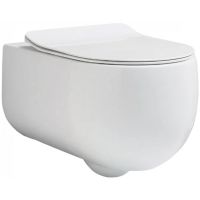 Унитаз Kerasan Flo 311130 подвесной Белый матовый без сиденья — фото 1, Унитазы