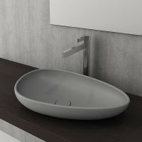 Раковина-чаша Bocchi Etna 58 1114-006-0125 Серая матовая — фото 2, Раковины