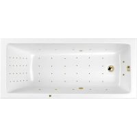 Акриловая ванна Whitecross Wave 160x80 0101.160080.100.NANO.GL с гидромассажем — фото 1, Ванны