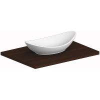 Раковина-чаша Scarabeo Zefiro 68 8206 Белая — фото 3, Раковины накладные