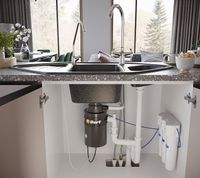 Кухонная мойка Domaci Бьелла DMC-14K DMC-14K-308 Черная — фото 6, Кухонные мойки