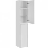 Шкаф пенал Vincea Vico 35 VSC-2V170GW подвесной G.White — фото 3, Пеналы для ванной комнаты