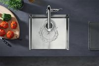 Смеситель для кухни Hansgrohe Metris Select M71 73802000 Хром — фото 6, Смесители