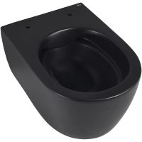 Унитаз Abber Bequem AC1104MB подвесной Черный матовый с сиденьем Микролифт — фото 4, Унитазы