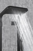 Душевая панель Black&White Seasons W1220 1220w0 Графитовый черный — фото 3, Душевое оборудование. Душевая программа