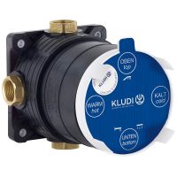 Товар: Душевая система Kludi Bozz 386585376 Белая матовая - фото 4 Душевая система Kludi Bozz 386585376 Белая матовая — фото 4, Встраиваемые душевые комплекты