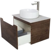 Тумба под раковину BelBagno Etna 60 ETNA-600-1C-SO-RW-P подвесная Rovere Moro — фото 12, Тумбы под раковину