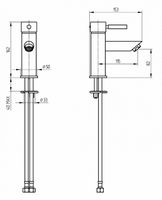 Смеситель для раковины Migliore Fortis 18660 Хром — фото 3, Смесители
